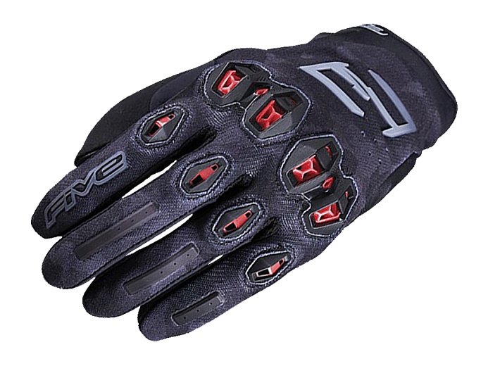 Перчатки Five Stunt Evo 2 camo black/red