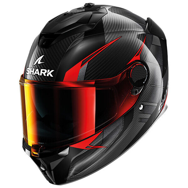 Шлем интеграл Shark Spartan Gt Pro Kultram Carbon Black/Red