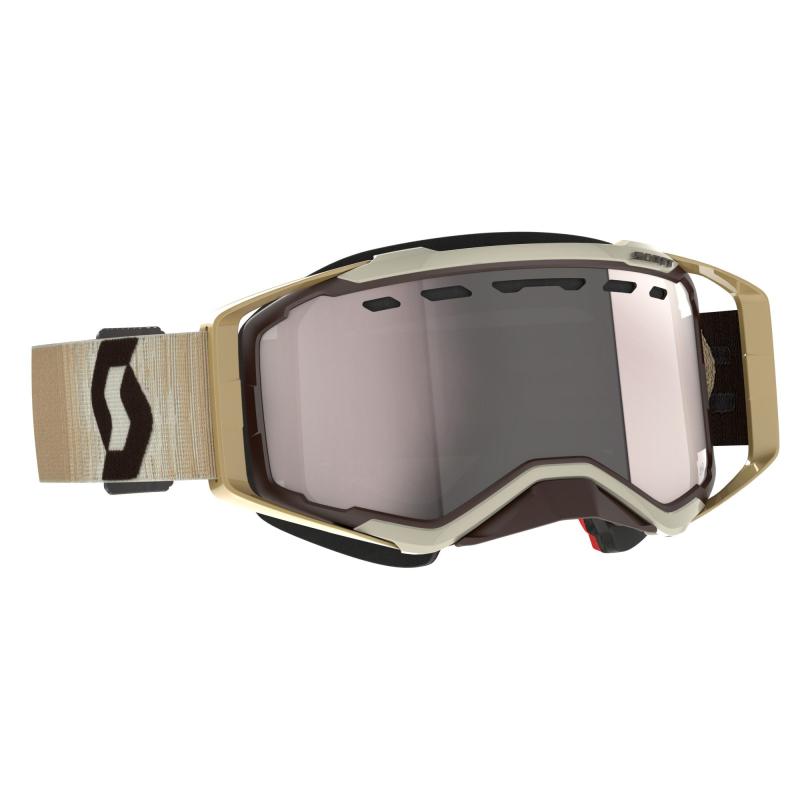 Очки SCOTT Prospect Snow Cross beige/brown/enhancer silver chrome