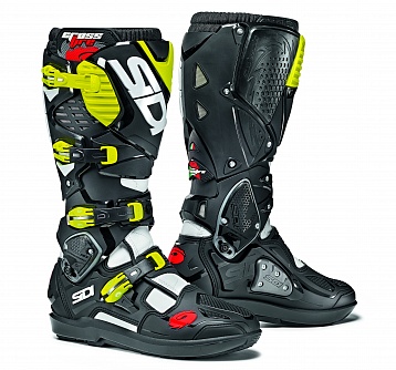 Ботинки Sidi CROSSFIRE 3 SRS White/Black/Yellow Fluo