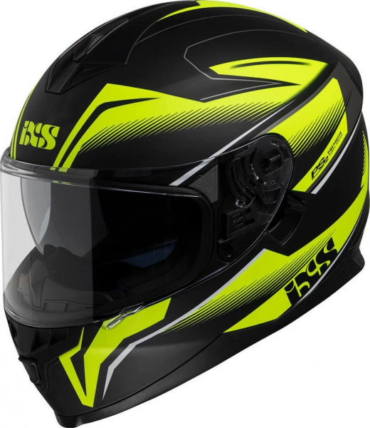 Шлем интеграл IXS HX 1100 2.3 чёрно-жёлтый