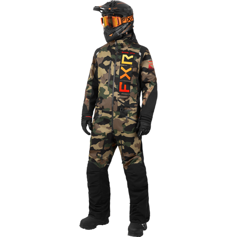 Комбинезон FXR M Helium Lite Monosuit 23 Camo/Sunset