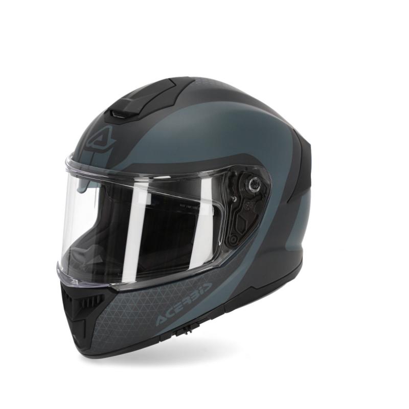 Шлем Acerbis KRAPON Grey/Black