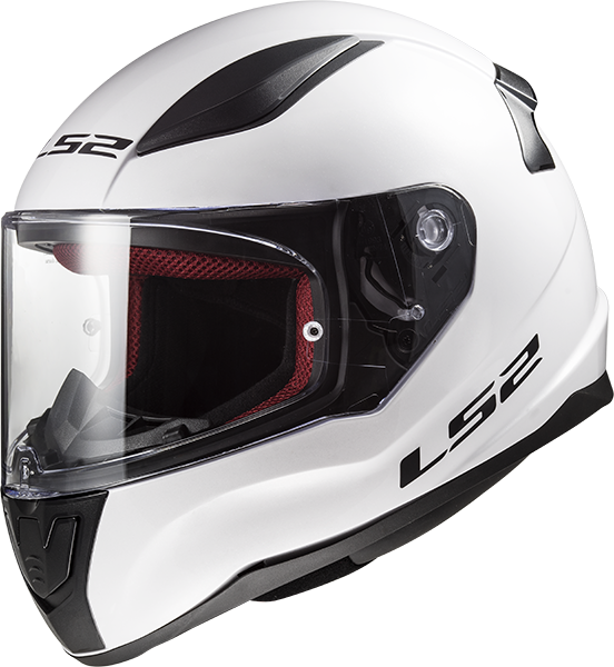 Шлем интеграл LS2 FF353 Rapid Single Mono, белый