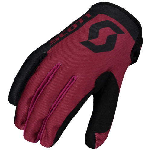 Перчатки SCOTT 350 Race black/maroon