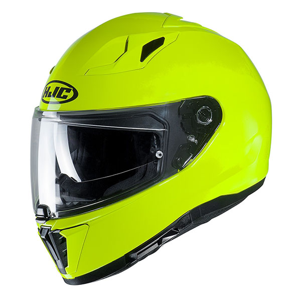 Шлем интеграл HJC I 70 Fluorescent Green