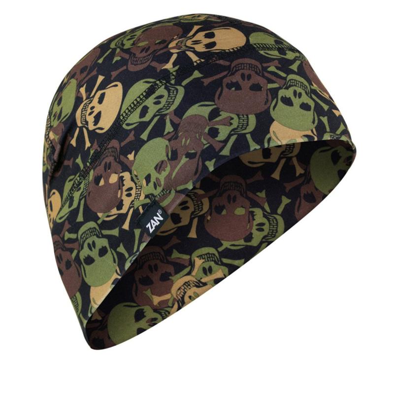 Шапка под шлем ZAN SportFlex All Over Skull Camo