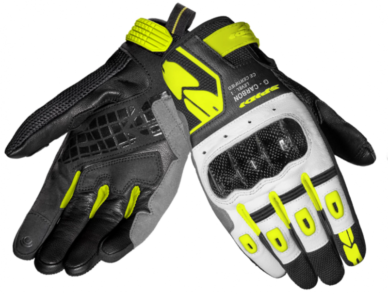 Перчатки Spidi G-CARBON LADY Yellow Fluo