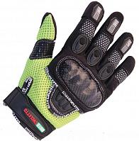 Текстильные перчатки Motocycletto Netto Iphone Touch, Ярко-зеленые