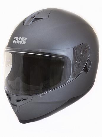 Шлем интеграл IXS HX 1100 1.0 серый мат. L