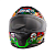 Шлем интеграл O'Neal Challenger Crank V.24, глянец красный/зеленый S