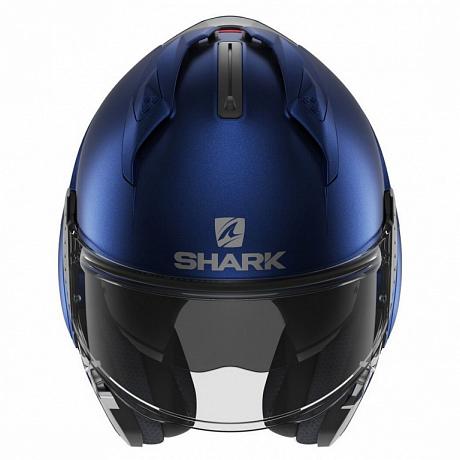 Мотошлем Shark Evo-GT Blank Синий Матовый S