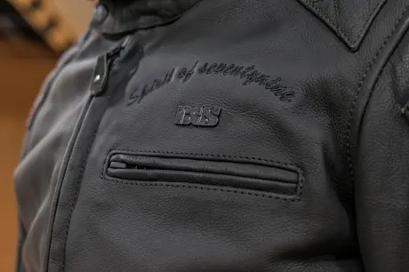 Куртка кожаная IXS Eliott черная