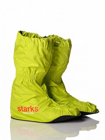Дождевые бахилы Starks Rain Boots Подошва Цельная Лайм S