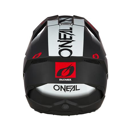 Шлем кроссовый O'NEAL 3Series Hexx V.24 черный/красный M