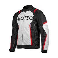 Текстильная куртка Moteq Spike, черный/белый