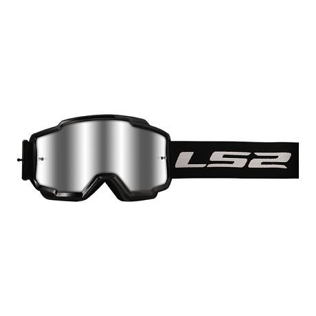 Очки кросс LS2 CHARGER Goggle с прозрачной линзой черные