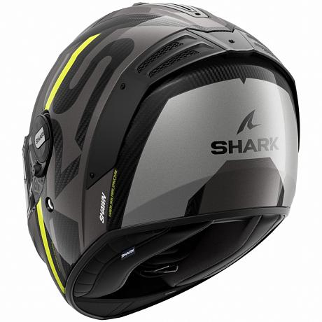 Шлем Shark SPARTAN RS CARBON SHAWN Black/Yellow/Antracite XL