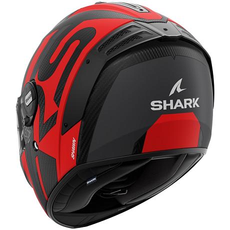 Шлем SHARK SPARTAN RS CARBON SHAWN MAT Black/Anthracite/Red XL