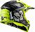  Кроссовый шлем LS2 MX437 Fast Mini Crusher желтый S