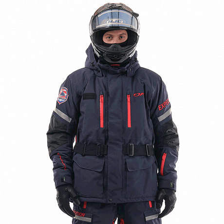 Снегоходная куртка Dragonfly Expedition Ink-Red M
