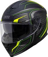 Шлем интеграл IXS HX 1100 2.4 Черный/Матовый/Желтый