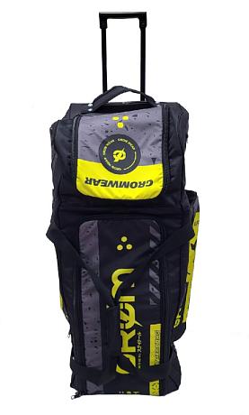 Сумка Grom MX1 Gearbag Fragments Neongrey с колесами и ручкой телескоп