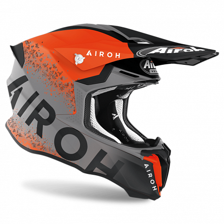 Кроссовый шлем Airoh Twist 2.0 Bit Orange Matt XS