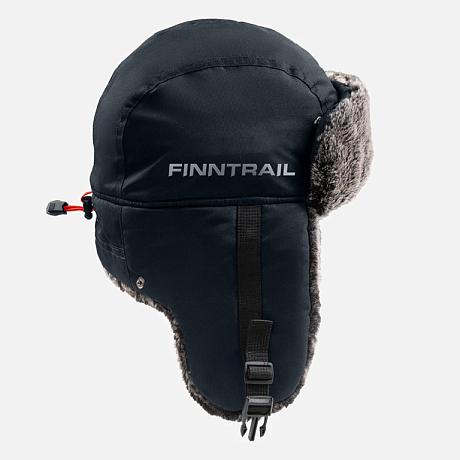 Шапка-ушанка Finntrail Hat Terra 2950 Graphite M/L