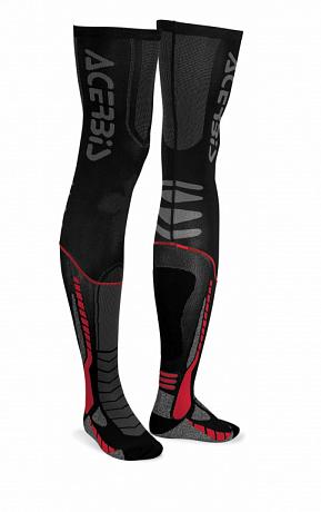 Чулки кроссовые Acerbis X-Leg Pro черный/красный S/M (р.39-41)