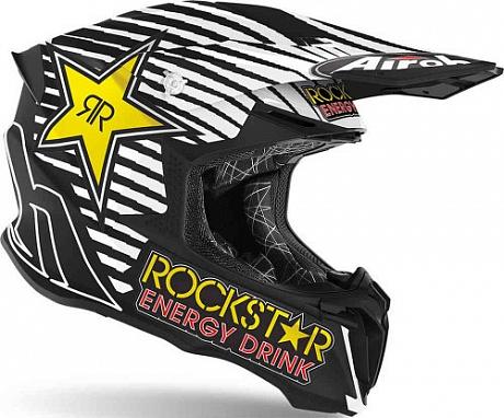 Кроссовый шлем Airoh Twist 2.0 Rockstar 22 Matt