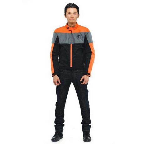 Куртка текстильная Dainese Elettrica Air Black/Flame-Orange/Charcoal-Gray