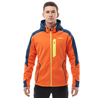 Куртка с капюшоном Dragonfly EXPLORER 2.0 Man Orange - Ocean 2024