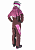 Комбинезон женский Scott Back-X Dryo, red fudge/cassis pink