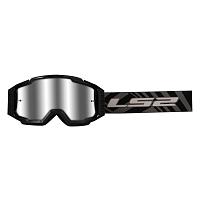 Очки кросс LS2 CHARGER PRO Goggle с прозрачной линзой черные