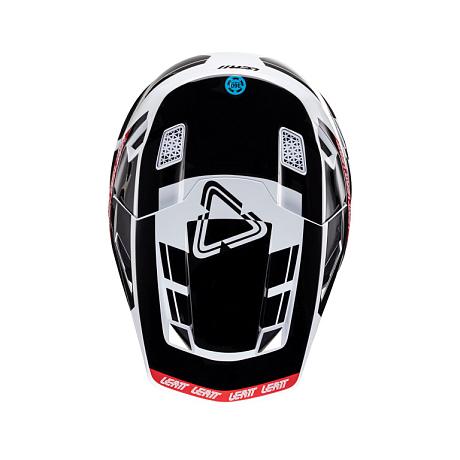 Шлем кроссовый Leatt Moto 7.5 Helmet Kit, Black/White V24 M