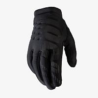 Мотоперчатки женские 100% Brisker Womens Glove Black/Grey
