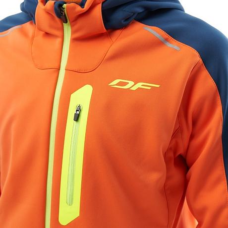 Куртка с капюшоном Dragonfly EXPLORER 2.0 Man Orange - Ocean 2024