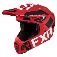 Шлем FXR Clutch Evo LE Helmet 22 Red/White/Black